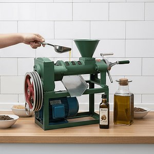 [Hot Item] Ys-68 Model Coconut Peanut Screw Cold Press Oil Machine Automatic Industrial Sunflower Seed Oil Press Machine