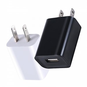[Hot Item] 5V 1A Single Ports USB AC Wall Travel Power Charger Adapter EU Us Plug Smart Mobile Phone Charger