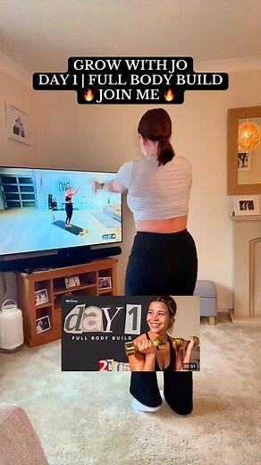 Grow With Jo: Full Body Workout Day 1