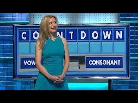 Rachel Riley NEW Rare Pokies. Countdown Fun Wardrobe Malfunction. 19 6 2017