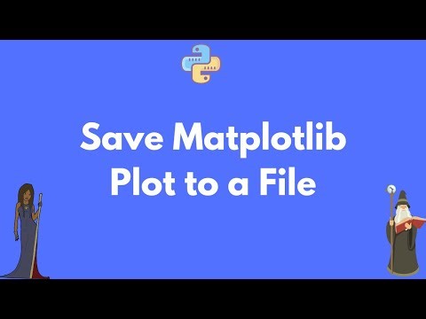 Save Matplotlib plot to an image file