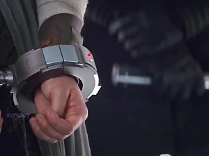 Rey Captured by the First Order in Star Wars