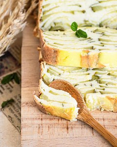 Recette Flan de courgette et chèvre léger et protéiné sur Chefclub daily