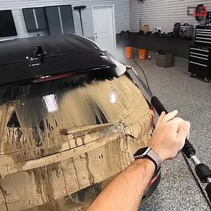 Pressure Washing the Muddiest SUV! | The Detail Geek