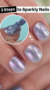 5.6K views · 30 reactions | 3 Steps to Sparkly Nails ✨ All polishes...