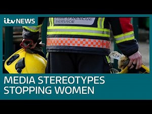 Male firefighter stereotypes 'putting women off signing up' | ITV News