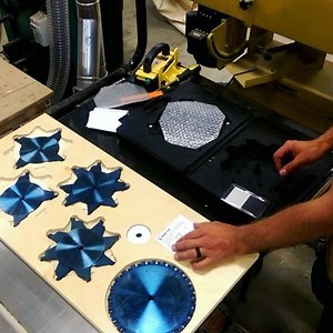 With the dado stack tray complete, I can load it up! #sawbladstiragecabinet #wood #woodworking #cnc #cncporn #plywood #amanatools #toolstoday @toolstoday @amanatool | WorkshopAddict.com