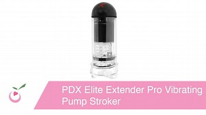 PDX Elite Extender Pro Vibrating Pump Stroker