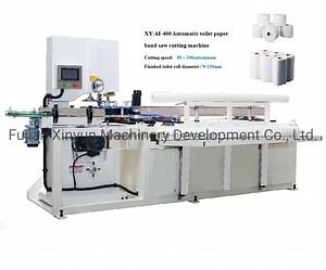 [Hot Item] Full Automatic Small Toilet Paper Roll Band Saw Cutting Machine
