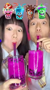 400K views · 5.8K reactions | Random Emoji Food Challenge ASMR Compilation! Milo Chocolate Foodbubble tea | TwinKle Couple | Facebook