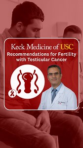 What steps can you take to preserve fertility during testicular cancer treatment? Dr. Hooman Djaladat addresses concerns 🔎. #TesticularCancer #MensHealth #Movember | Keck Medicine of USC