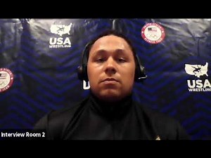 2020 Olympic Team Trials GR 130KG Jacob Mitchell after true third match