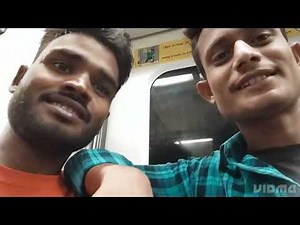 दिल्ली metro journey full bakchodi 😂😂