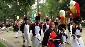 La marche st Valentin au cœur de Charleroi (parc Reine Astrid). | Télésambre