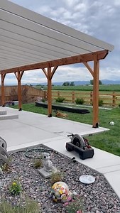 122K views · 5K reactions | Sexy two tone SkyPoly Pergola going up in Denver! 6x6 posts with the 4x12 header. Joists are painted custom color. Will be fun to show you guys the rest today! DENVER WE ARE OPEN ❤️❤️❤️❤️❤️ DM NOW or Text 972-342-1645 to quote! #pergola #patiocover #pergoladesign #patiodesign #outdoorlivingspace #skypoly #patioseason #patiodecor | Cover Your Pergola | Facebook