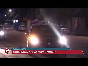 Trebisacce, Rissa in un locale: 28enne finisce in Ospedale