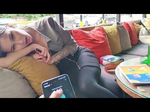 Vibration Remote control of my stepsister in Bar !