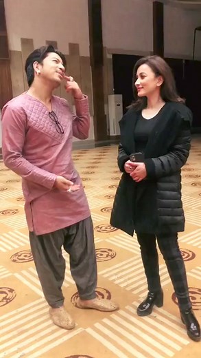 Prakash Saput 😍 Namrata Shrestha | Nepal Khabar