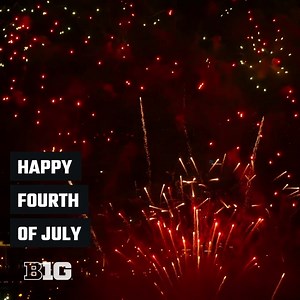 Happy Fourth of July from the #B1G! 🎇 | Big Ten Conference