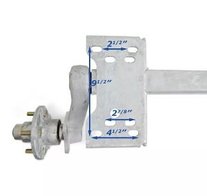 [Hot Item] Torsion Axle Dexter 6 Lug 6000Lb 6K for Marine Boat Trailer 95" Hubface