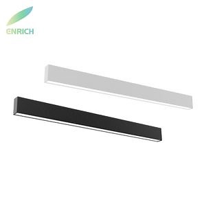 [Hot Item] Suspended Pendant Surface Recessed LED Linear Lighting Fixture with Opal Prismatic Diffuser