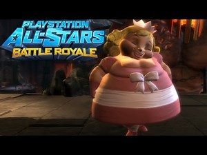 Fat Princess Gameplay on Dreamscape - PlayStation All-Stars Battle Royale