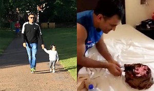 MS Dhoni Birthday: Cutting Cake With Wife Sakshi Dhoni And Taking A Walk With Ziva Is How He Celebrated His 36th Birthday!