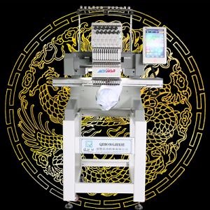 [Hot Item] Single Head Flat Computerized T-Shirt Sewing Embroidery Machine