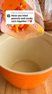 1.8K views | Replying to Candy Corn and Peanuts. To make it, mix together candy corn and salted peanuts. And then enjoy. #peanuts #halloweensnacks #candycorn | Cookies Capable | Facebook