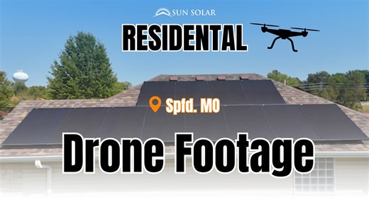 Took flight in Springfield! ☀️Check out this beautiful home and custom designed solar system! Ready to reduce rates and make a positive impact?  Sun Solar is here for you! #DroneFootage #SolarSwith #ReduceRates #SunSolar | Sun Solar | Facebook