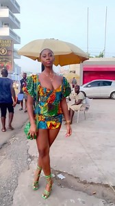 @dorkass 💚 #reel #explore #kente #ankara #explorepage #catwalk #strut #ghana | Dark Skin Women