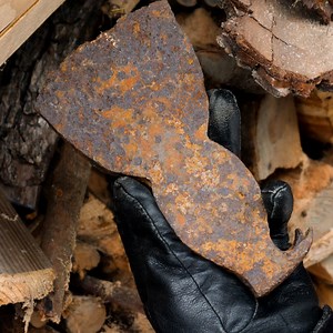 259K views · 499 reactions | How To Restore Rusty Axe Thanks for watching! Please be aware that this video is for entertainment purposes and the techniques shown should not be attempted at home! | Crafty Panda How | Facebook