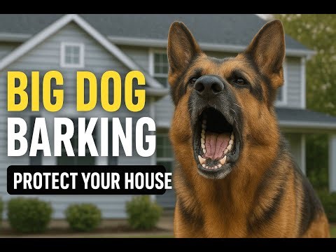 🔊 Big Dog Barking Sound – Ultimate Home Protection While You're Away! 🐕