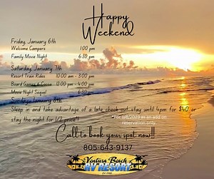 Cheers to the weekend!!! | Ventura Beach RV Resort