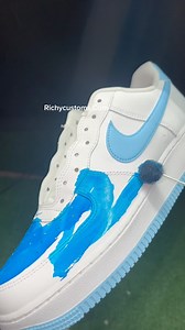 355K views · 231 reactions | Aqua Dyed Sneakers #ritdye #aqua #water #asmr #richycustoms #soaking #dripping #satisfying | Richy Customs | Facebook