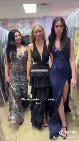 Walk into your prom with our gorgeous Jovani dresses at Carley’s formals 🐆✨!#fypシ゚ #jovani #perfectdress #northcarolina