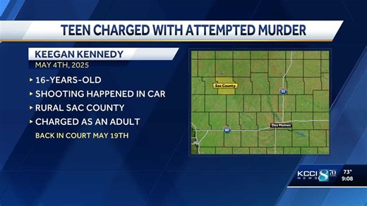 Iowa teen charged with attempted murder after shooting near Black Hawk Lake