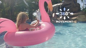 Watch PoolCandy Motorized Inflatable Animal Pool Tubes on Amazon Live