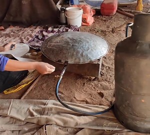 4.7K views · 265 reactions | Baking wheat bread by nomadic woman | Village Cooking | Facebook