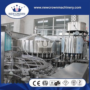 [Hot Item] 40-40-12 Monoblock Pure Water Filling Machine for Plastic Bottle