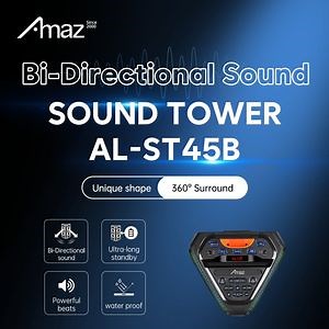 [Hot Item] Portable Bluetooth Wireless Trolley Speaker Rechargeable for Parties and Outdoor Activities