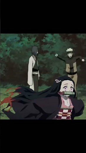 Running meme nezuko