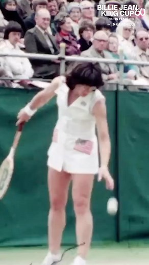 7.9K views · 130 reactions | Rally Through Time ️ Celebrating 60 years of Billie Jean King Cup  #BJKCup | Billie Jean King Cup | Facebook