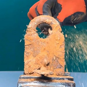 1000 Years Underground! Rusty Antique Lock Restoration 🤗 | Village Tale