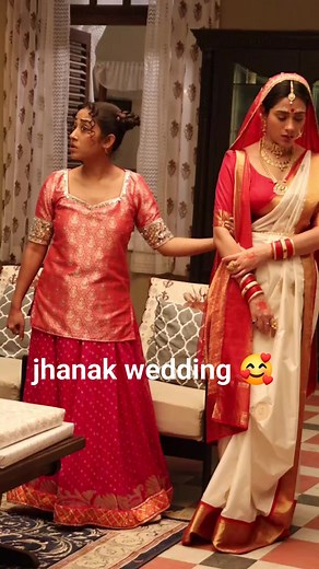 jhanak wedding 🥰 jhanak behind the scenes #trendingreels #tellyskyreporter #reels #serial #jhanak #behindthescenes | Tellysky Reporter