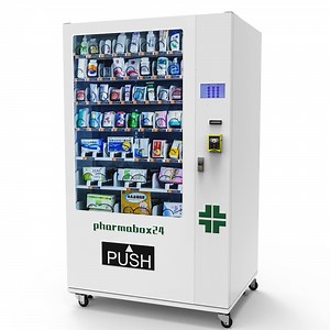 [Hot Item] Smart-Powered Medical Vending Machine Kiosk - Automated Distribution of Drugs, Masks, Hospital Consumables