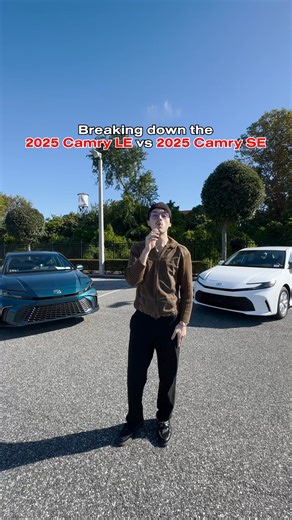 🚗🫨 When it comes to choosing between the 2025 Toyota Camry LE vs SE...it's hard! 🫨🚗 Get to know these two trims a little better by tapping on the 🔗 here: https://tinyurl.com/5fypeewf #ToyotaCamry #2025Camry #ToyotaofOrlando #MakingitSimple™️ | Toyota of Orlando
