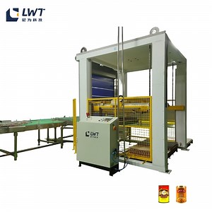 [Hot Item] Automatic Canned Corn Olive Peach Pallet Machine Palletizer