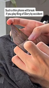 Such a thin phone will break if you play King of Glory by accident. | Trendy Tech Review