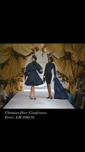 10K views · 145 reactions | Christian Dior (Gianfranco Ferré) A/H 1990-91. | Runwaymodel | Facebook